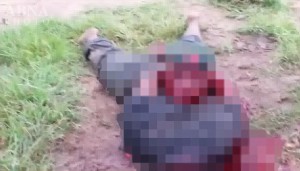 !!!WARNING CONTAINS GRAPHIC CONTENT!!! Beheading Video of a Nigerian Soldier. For Daniel Sanderson