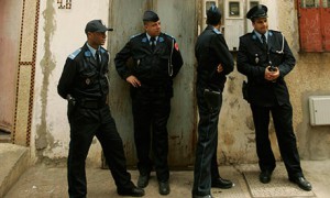 Police in Morocco