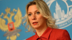 2723845 10/22/2015 Russian Foreign Ministry spokesperson Maria Zakharova seen at a briefing on current foreign policies. Evgenya Novozhenina/RIA Novosti