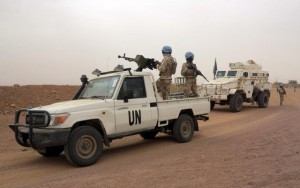 U.N.+peacekeepers+patrol+in+Kidal,+Mali