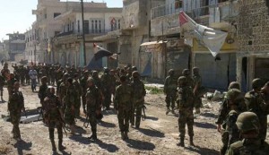 Syrian Army Troops Advancing in Aleppo + Video