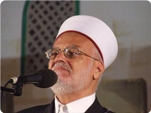 Shaikh Ikrima Sabri, head of the Supreme Islamic Council and the Al Aqsa Mosque preacher, May 20, 2013, pic